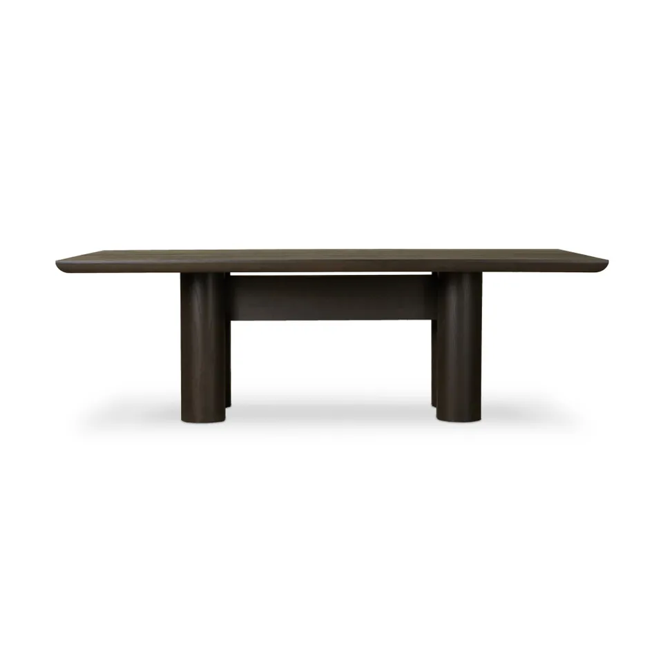 Baker Dining Table - Smoked Black