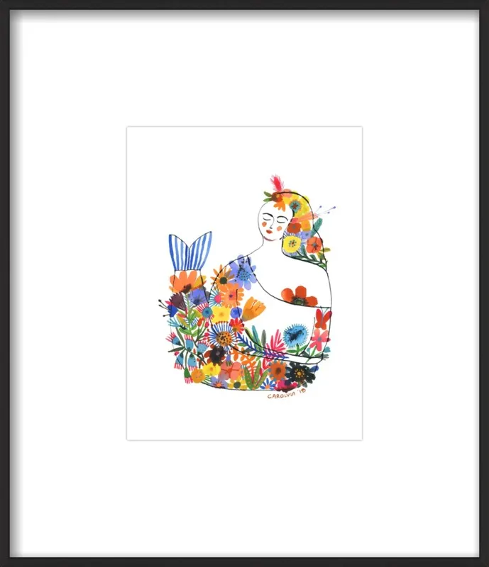 Mermaid by Carolyn Gavin for Artfully Walls