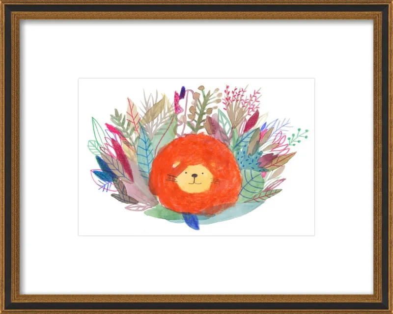 Lion by Marion Barraud for Artfully Walls