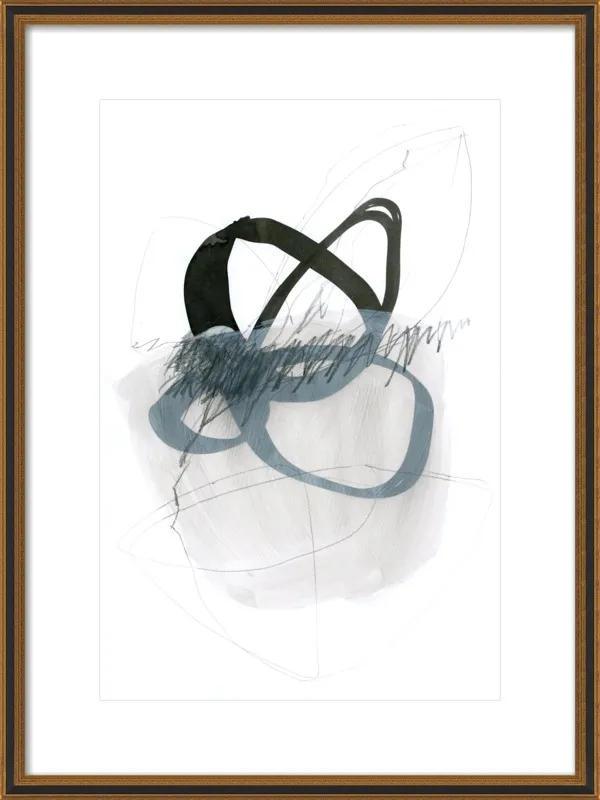 line & shape studies 01 by Iris Lehnhardt for Artfully Walls