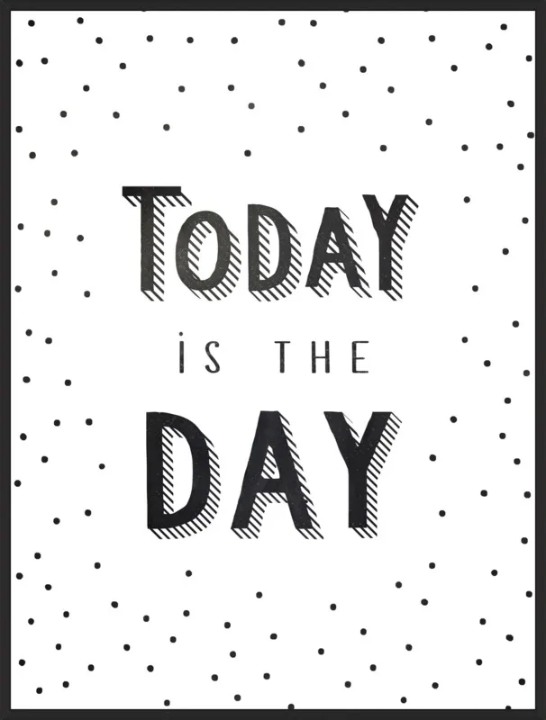 Today is the day by Lonneke de Roos - Kind of Style for Artfully Walls