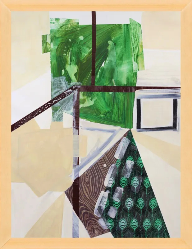 Abstract Study (trail map) by Pamela Staker for Artfully Walls