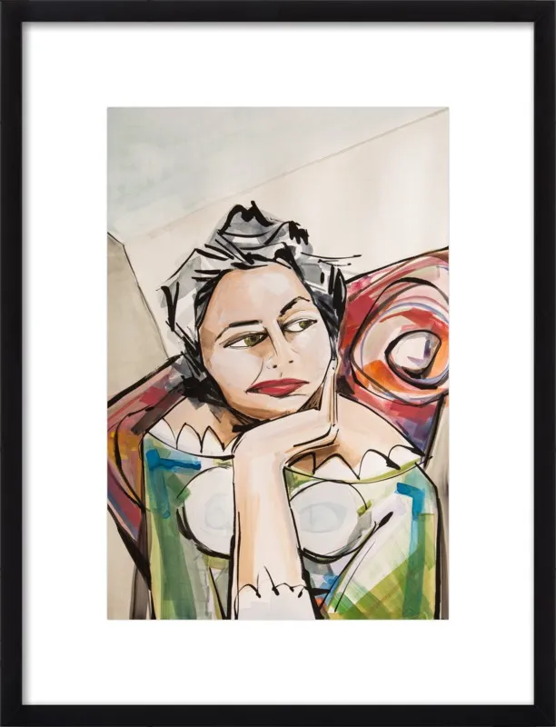 Ponder by Becky Aubry for Artfully Walls