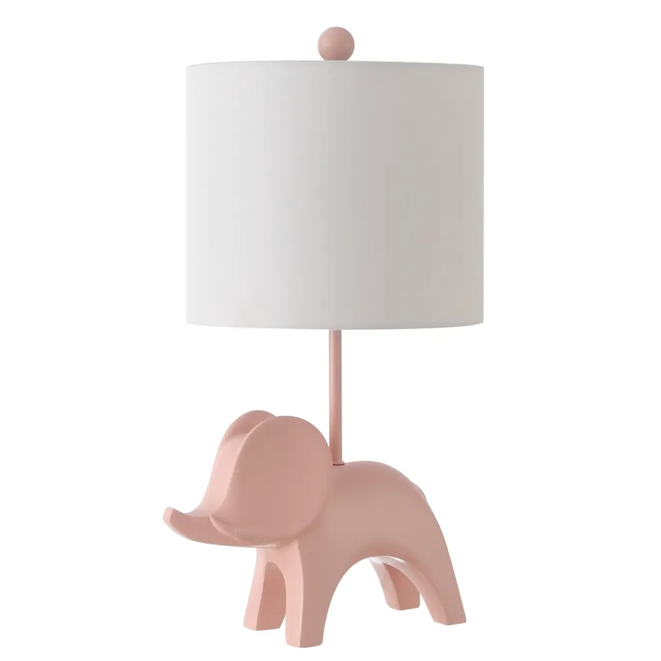 Ellie Elephant Lamp - Pink