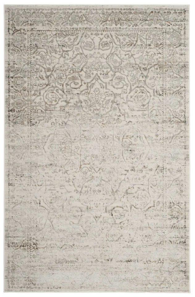 Arlo Home Woven Area Rug, PRN714A, Beige/Grey,  4' X 6'