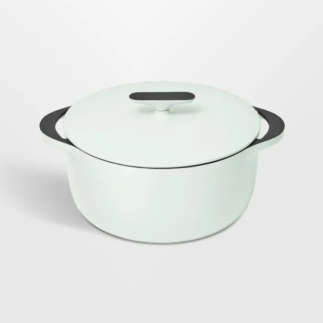 Caraway ® 6.5-Qt. Light Mist Enameled Cast Iron Dutch Oven with Lid