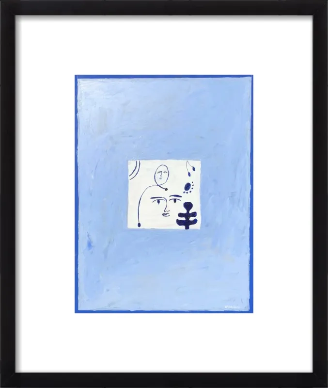 The Blues by Virginia Chamlee for Artfully Walls