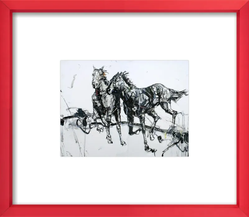 The Races by Shao Y. Zhang for Artfully Walls