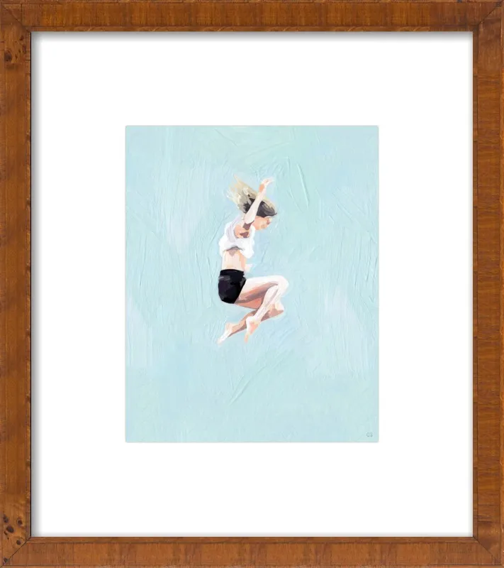 The Big Leap by Carrie Shryock for Artfully Walls