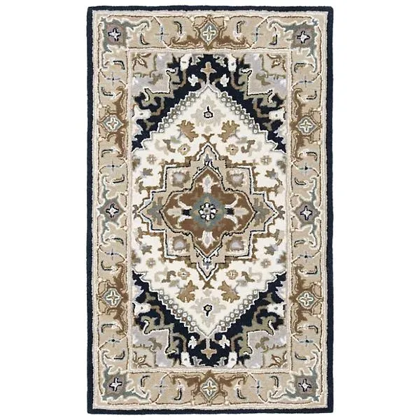 Heritage Row Heriz Medallion Area Rug