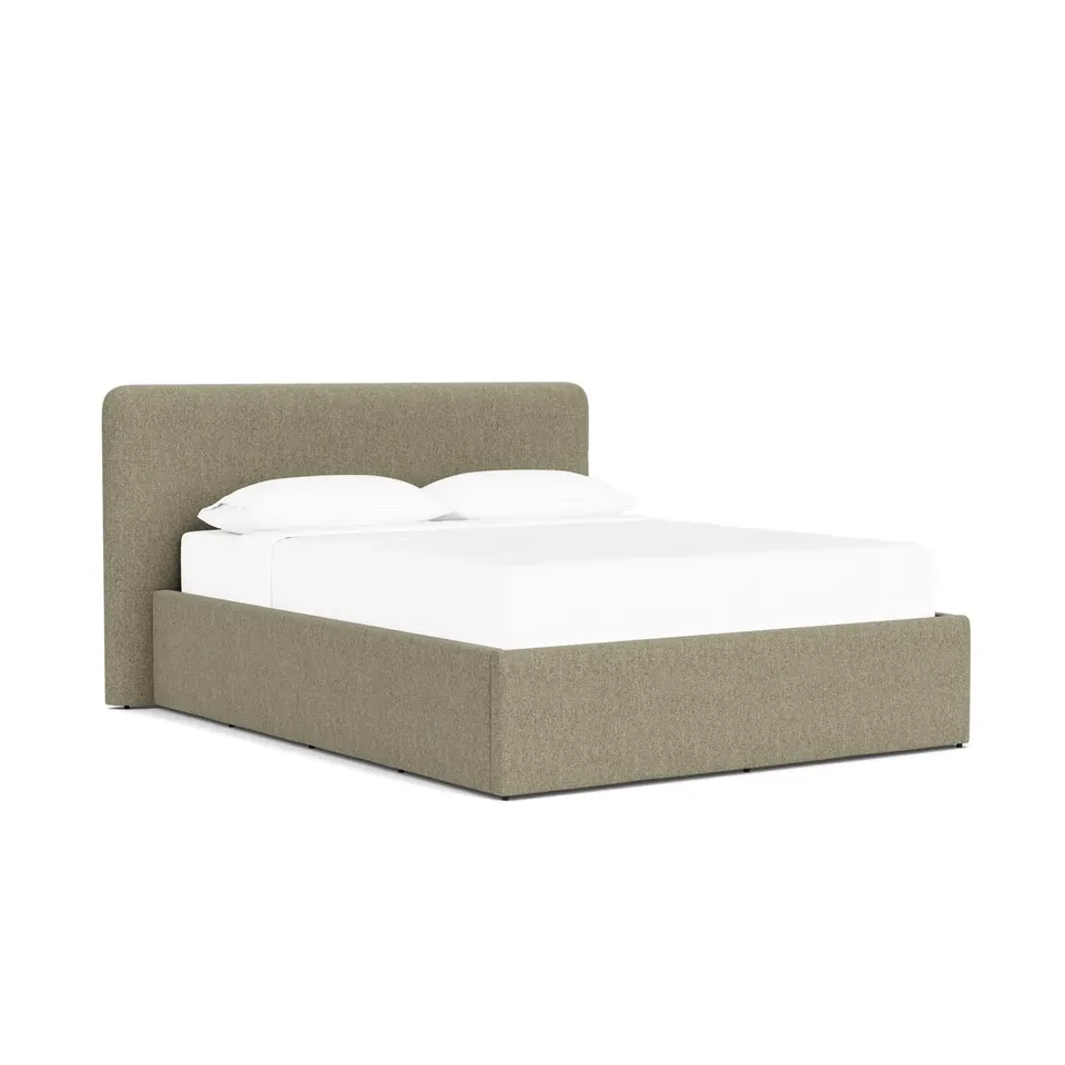 The Citizenry Alpine Bed Low Headboard | Full | Sage
