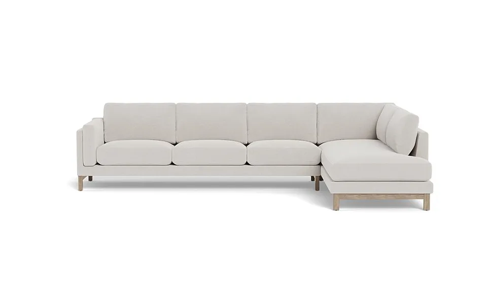 Gaby 4-Seat Sectional with Right Bumper