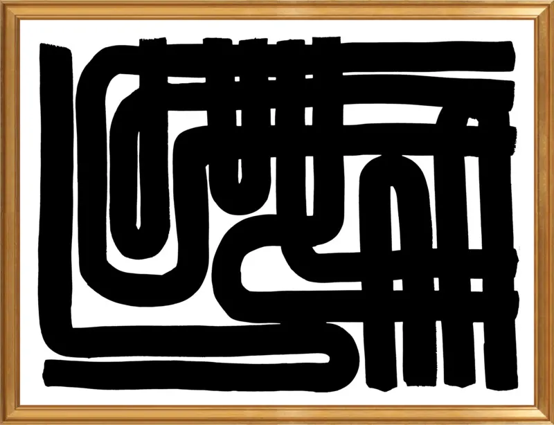 Maze by Kate Roebuck for Artfully Walls