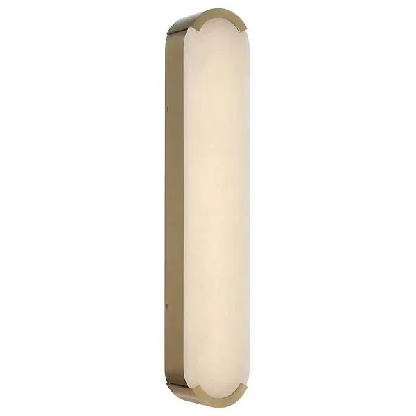 Cleo Alabaster LED Wall Sconce
