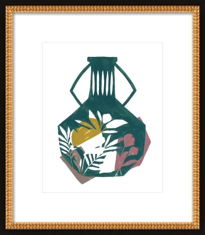 Vase Shapes by Cece Merkle for Artfully Walls