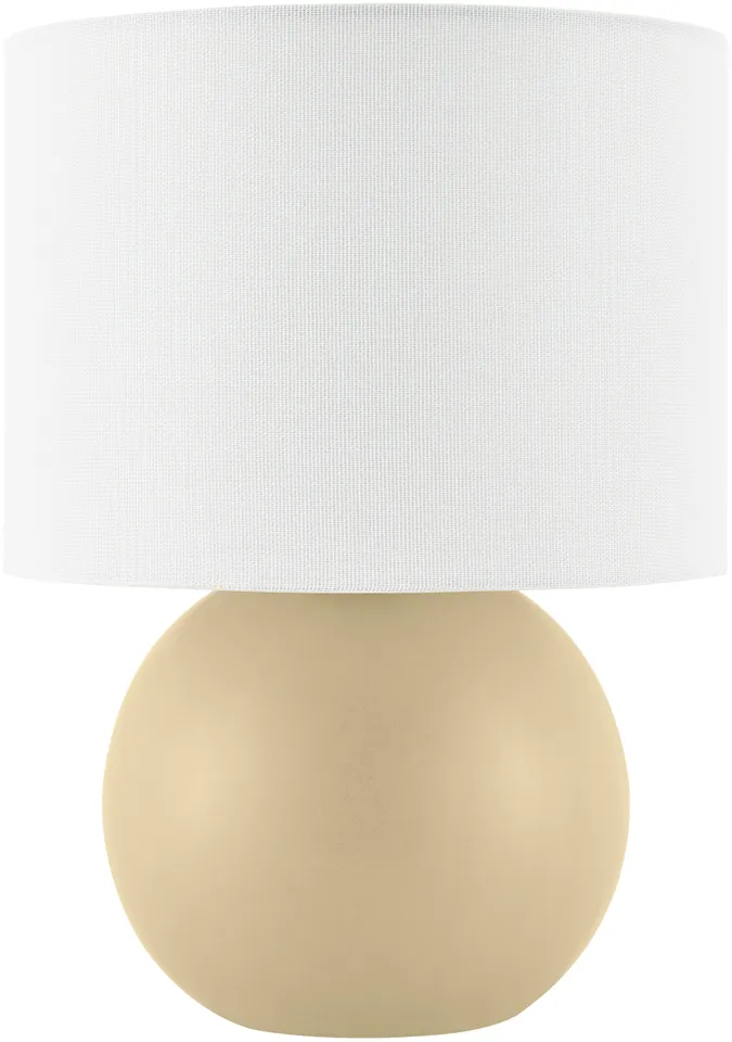 Elio  Glazed 10"H x 8"W x 8"D Accent Table Lamp