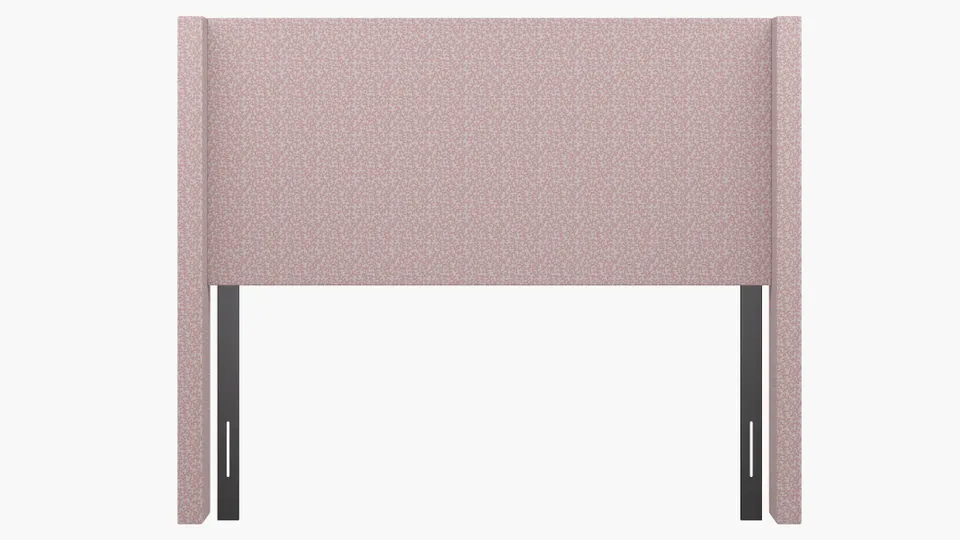 Modern Wingback Headboard, Flamingo Hele Bay, Queen