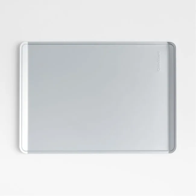Crate & Barrel Silver Silicone Nonstick Cookie Sheet