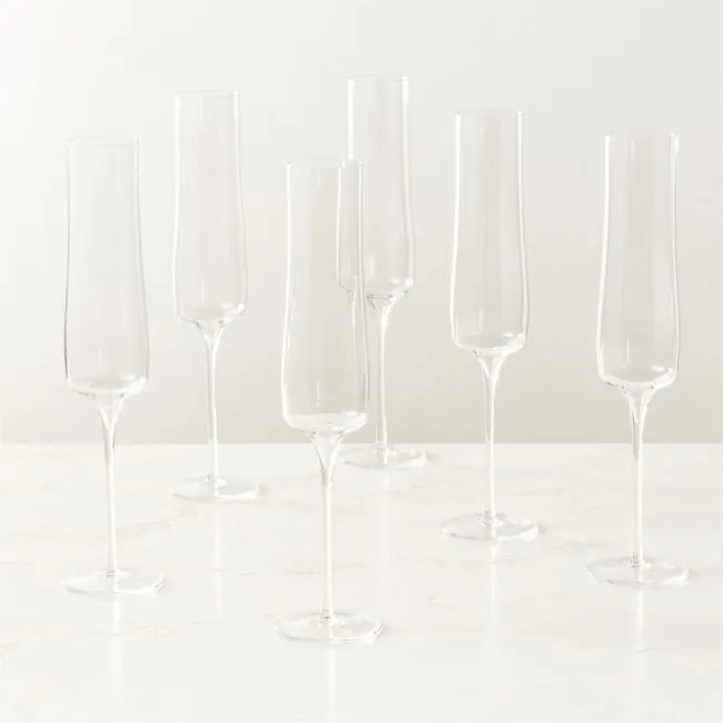 Estera Champagne Glasses Set of 6