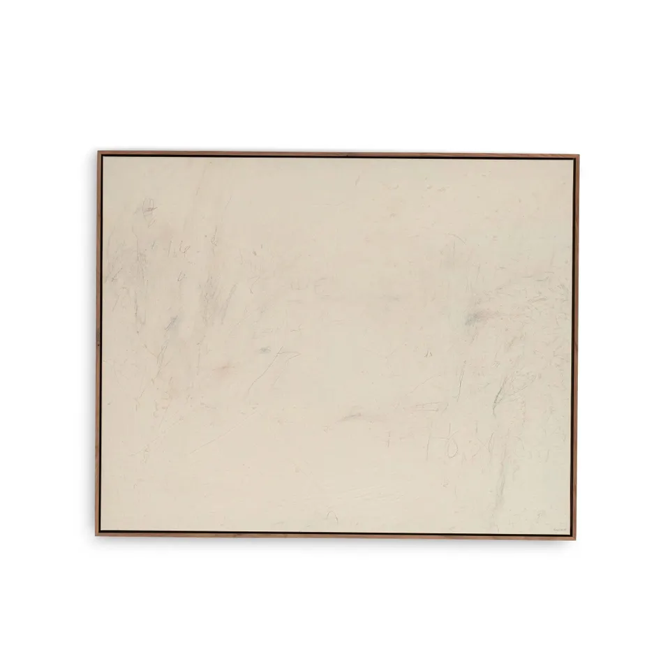 Notes In The Fog No. 1 by Tyler Guinn - Rustic Walnut Floater