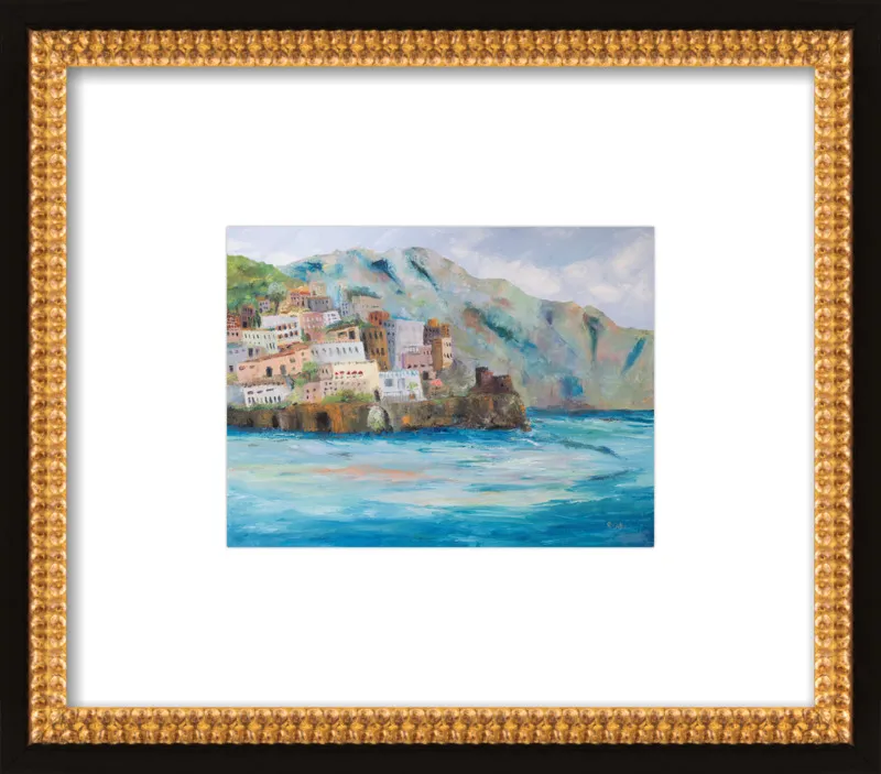 Amalfi Coast by Renee A Ortiz for Artfully Walls