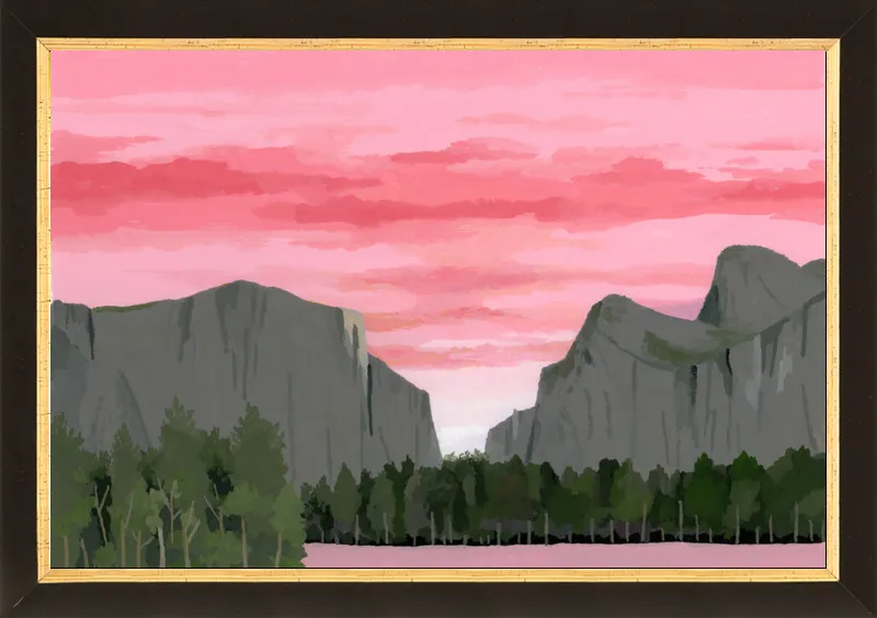 Dawn of Yosemite Park by Hiroyuki Izutsu for Artfully Walls