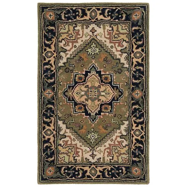 Heritage Row Heriz Medallion Area Rug