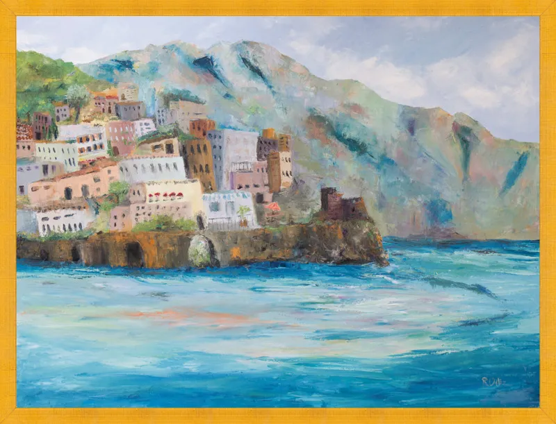 Amalfi Coast by Renee A Ortiz for Artfully Walls