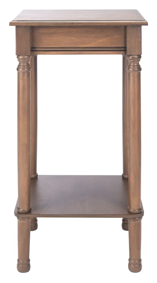 Tinsley Square Accent Table - Brown