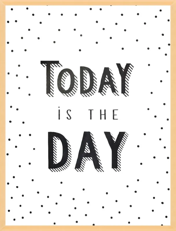 Today is the day by Lonneke de Roos - Kind of Style for Artfully Walls
