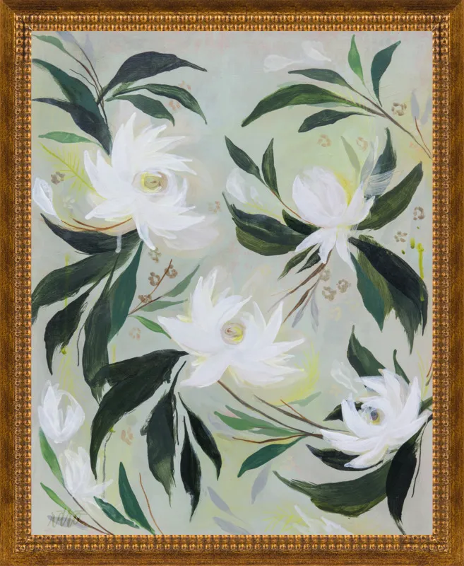 White Gardenia by Rachel Roe for Artfully Walls