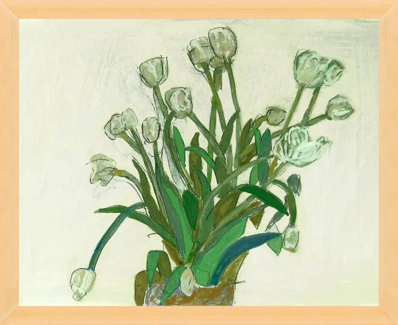 viridiflora tulip by Liz Innvar for Artfully Walls
