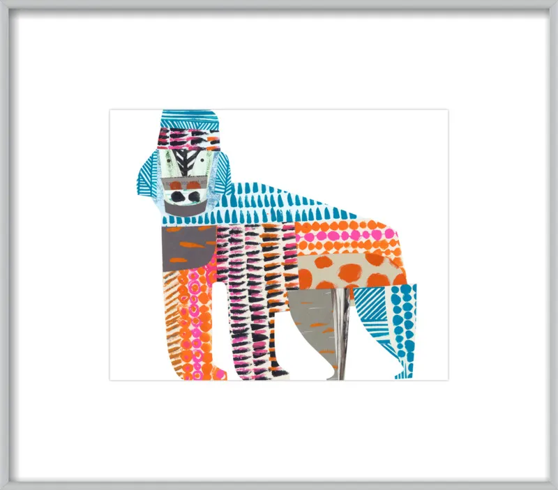 gorilla by Clare Youngs for Artfully Walls