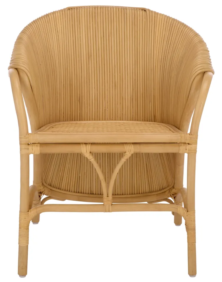 Alyona Rattan Arm Chair - Natural