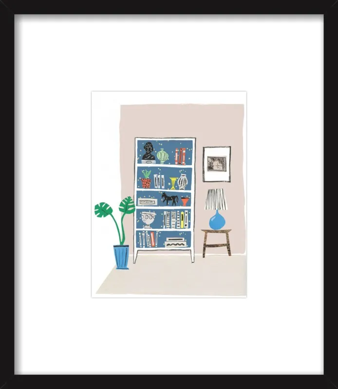 Shelfie by Danielle Kroll for Artfully Walls