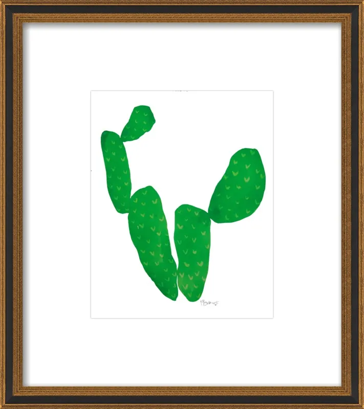 Green Cacti by Kate Roebuck for Artfully Walls