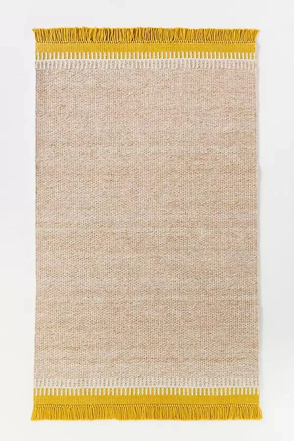 Esther Flatwoven Indoor/Outdoor Fringed Rug