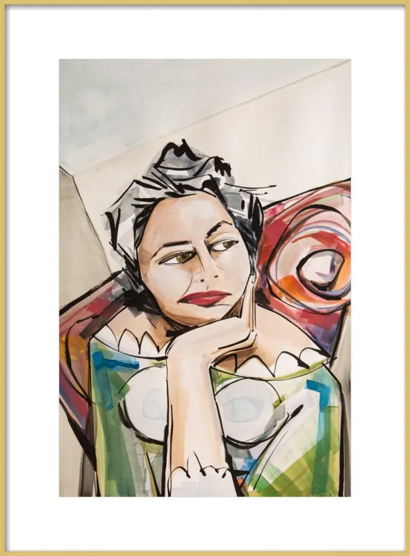 Ponder by Becky Aubry for Artfully Walls