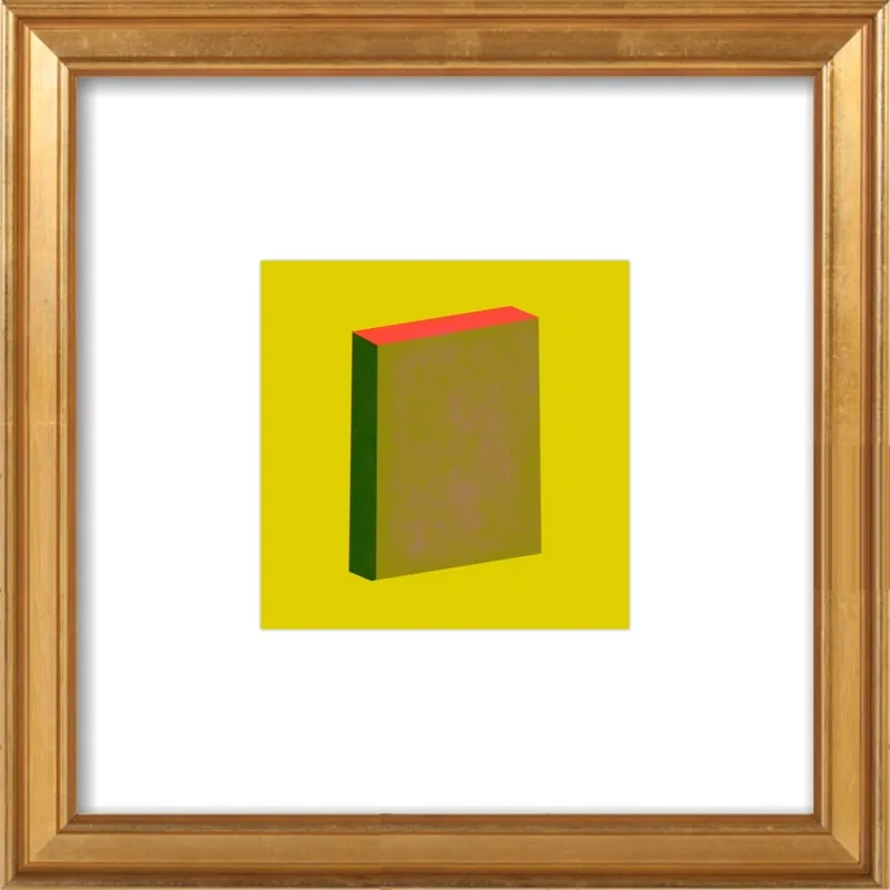 Color Books 4, Olive, Forest, Hot Red & Pear Green by Jessica Poundstone for Artfully Walls