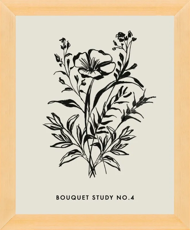 Bouquet Study No. 4 by Nancy Noreth for Artfully Walls