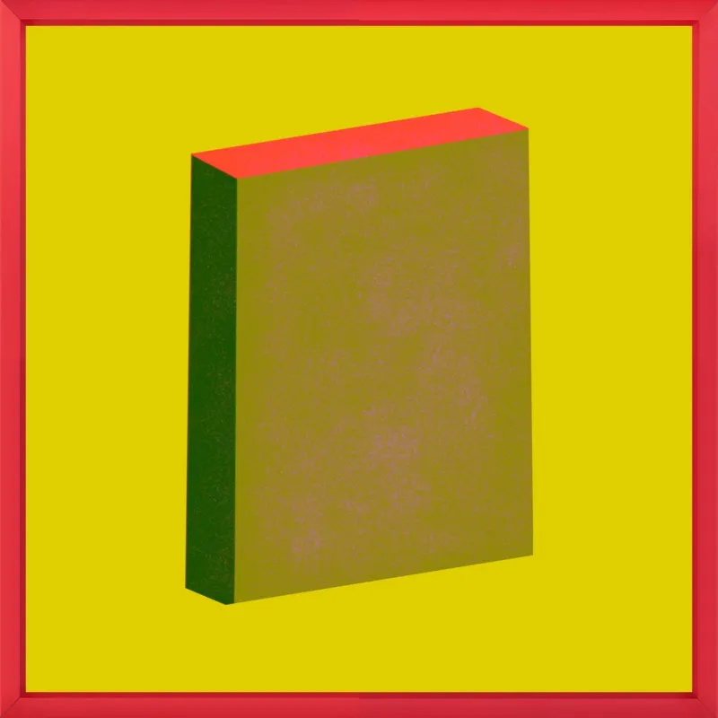 Color Books 4, Olive, Forest, Hot Red & Pear Green by Jessica Poundstone for Artfully Walls