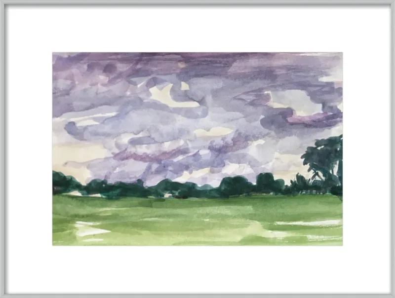 Summer Sky, Late by Megan Williamson for Artfully Walls