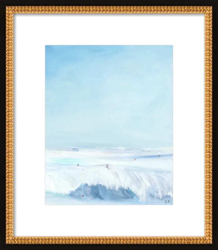 Wave Riders  by Caroline Chriss  for Artfully Walls