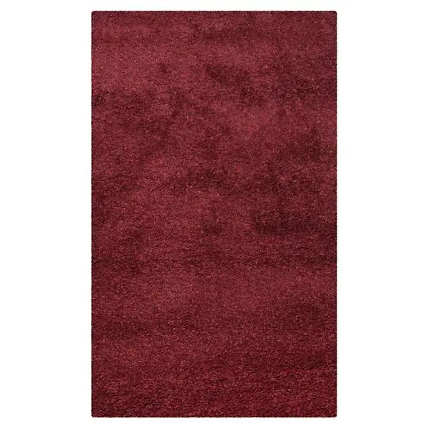 Cozy Shag Solid Bold Area Rug