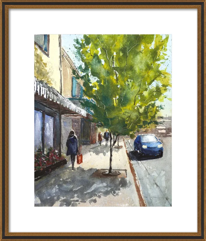 Shops in Laguna by Lauren Dusing for Artfully Walls