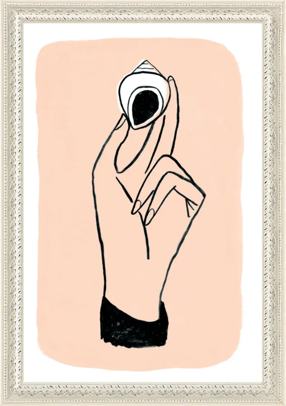 My Hand is My Face by Michael Doyle - Apartment On Belmont for Artfully Walls