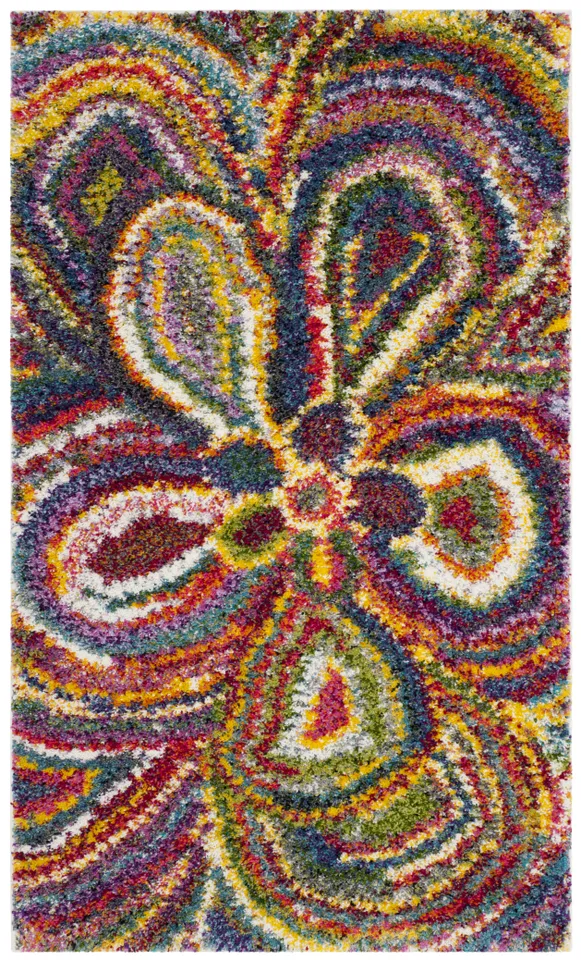 Arlo Home Woven Area Rug, FSG383M, Multi,  4' X 6'