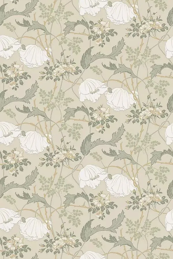 Magnolia Home Gwendolyn Peel-and-Stick Floral Wallpaper