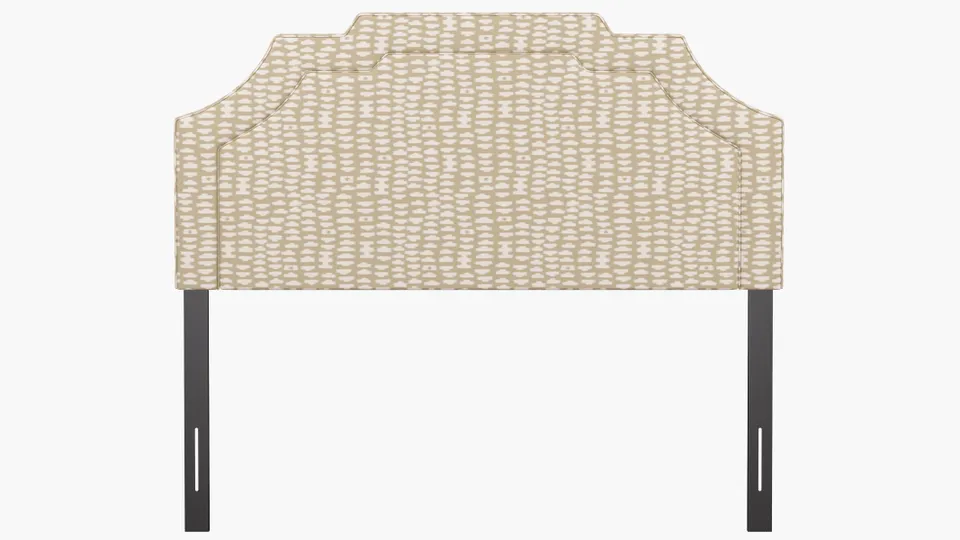Art Deco Headboard, Sand Odalisque, Queen