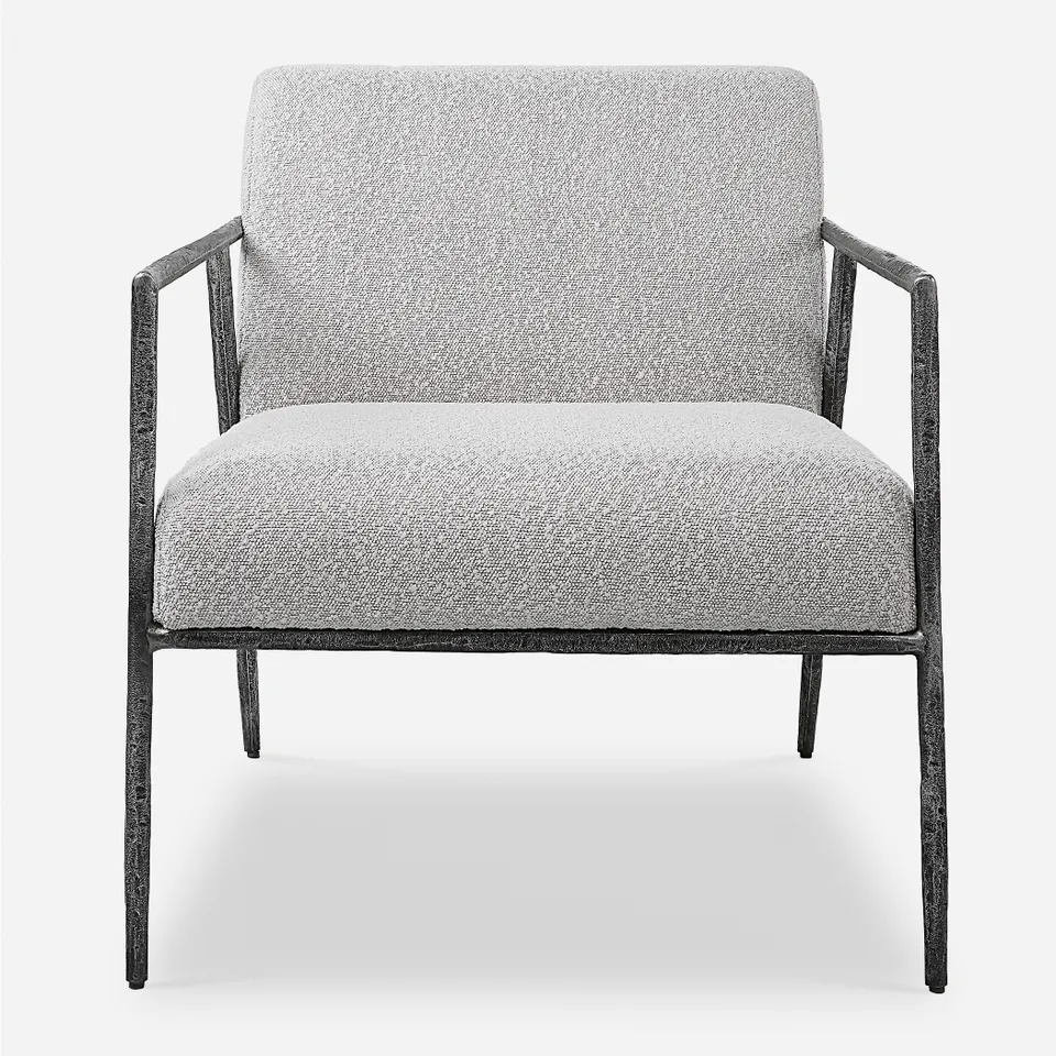 Brisbane Light Gray Accent Chair